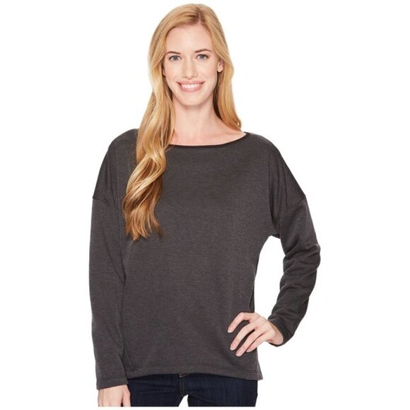 ARC’TERYX Charcoal Grey Nyara Boatneck Pullover Size Medium - Picture 1 of 8